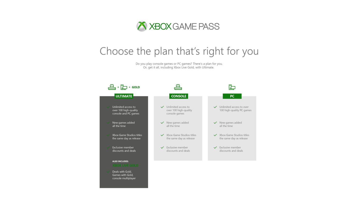planning to buy gamepass, what gamepass should i buy for better