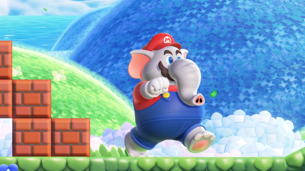 Mario turns into an elephant in Nintendo's wackiest wonderworld yet