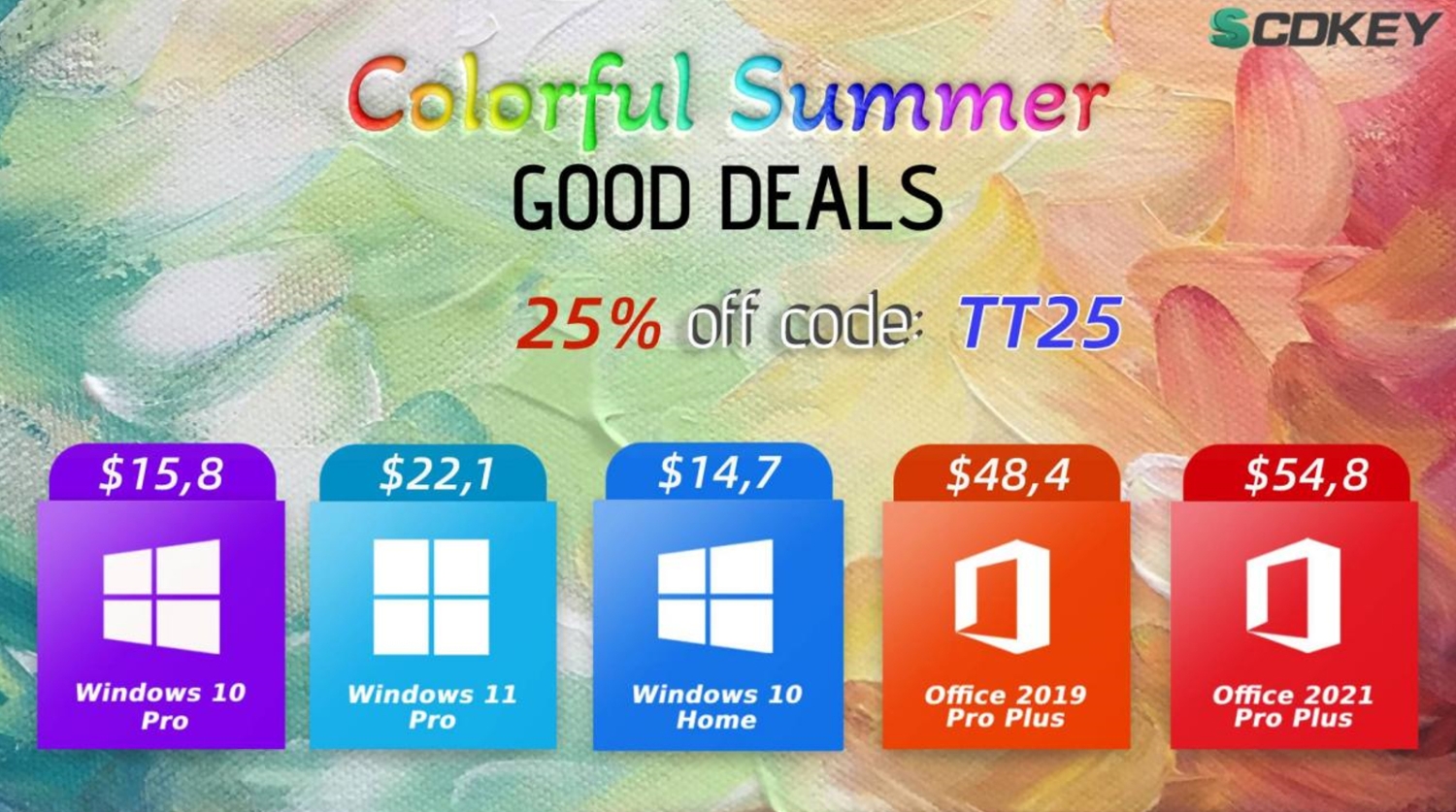 GoDeal24 Double 11 Sale: Limited-time cheap Microsoft Office 2021 and  Windows 10 from $7.11