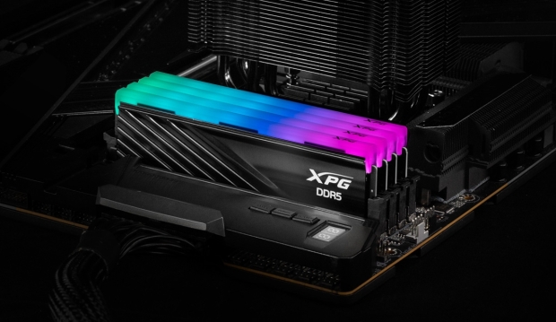 XPG LANCER BLADE DDR5 memory kits with low profile heatsinks, RGB, and ...