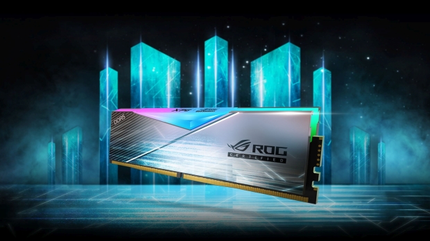 XPG's new LANCER RGB ROG CERTIFIED DDR5 memory, image credit: XPG/ADATA. XPG's new LANCER RGB ROG CERTIFIED DDR5 memory, image credit: XPG/ADATA.