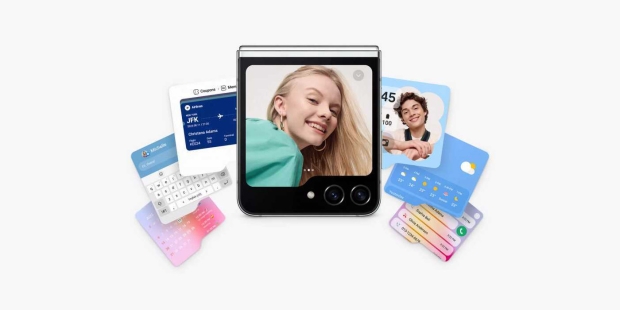 Samsung Galaxy Z Flip 5 leak shows its hot new cover display in action
