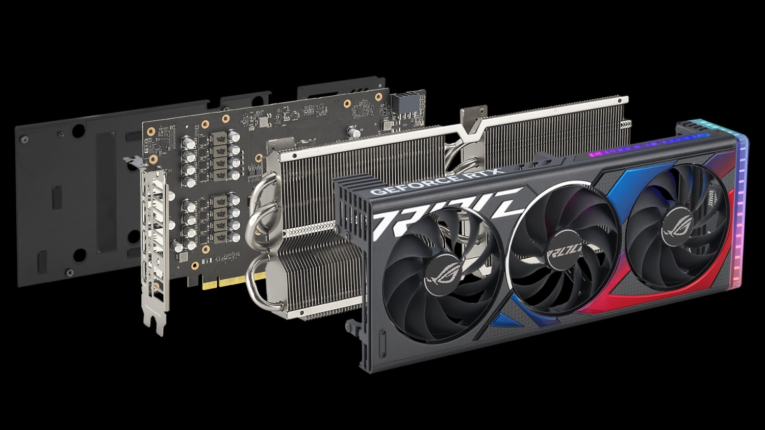 TweakTown Enlarged Image - The ASUS ROG STRIX RTX 4060 Ti 16GB certainly looks like a nifty board, but makes no sense with this European pricing (Image Credit: ASUS)