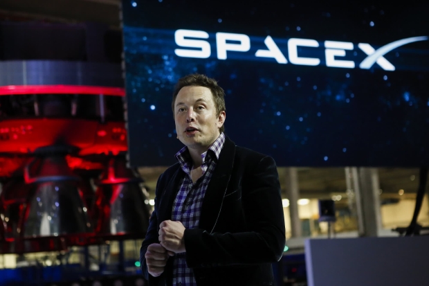 Elon Musk explains the hidden meanings behind the Tesla and SpaceX logos