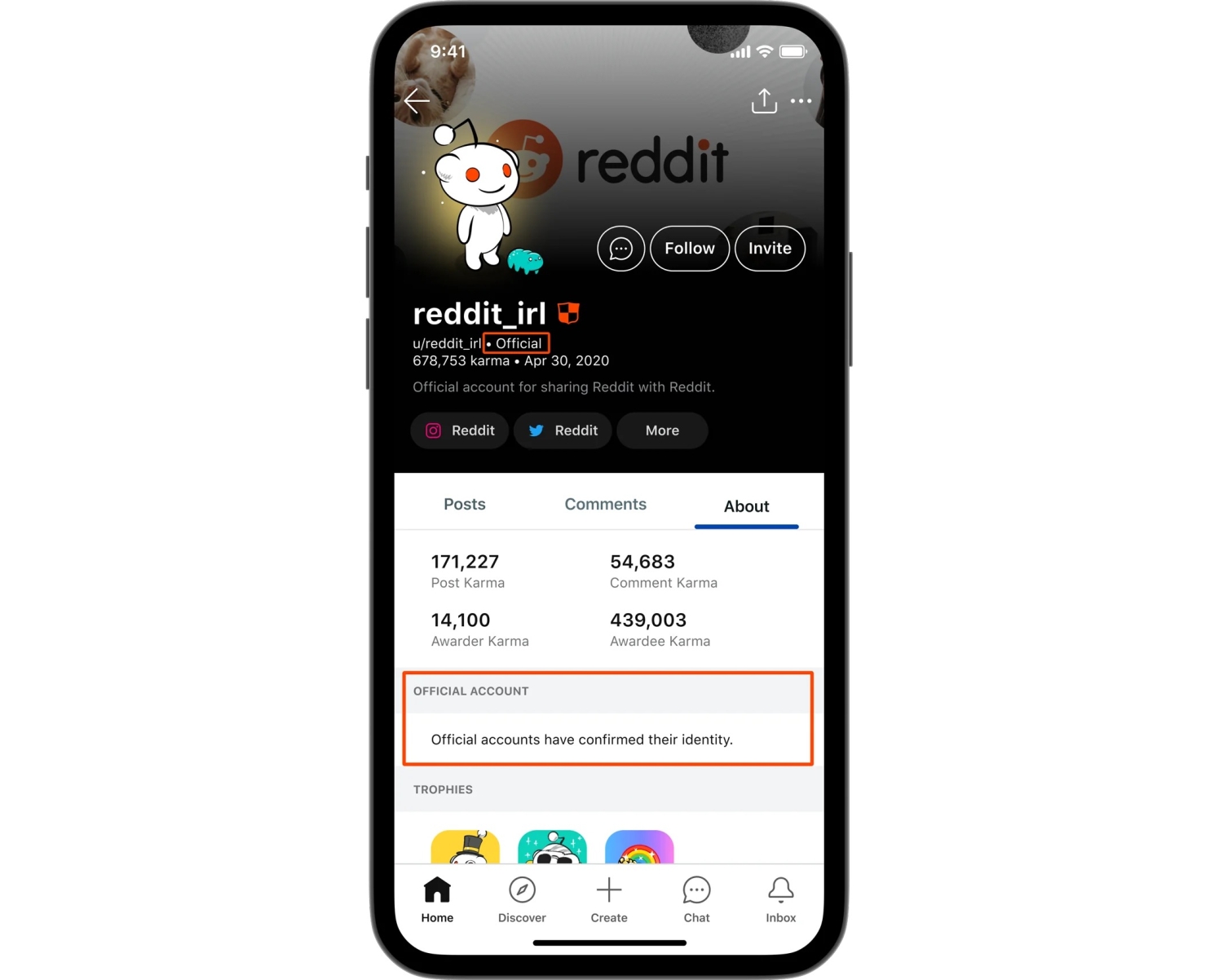 Reddit is testing 'Official' labels to help identify legit accounts