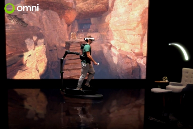 omni virtual reality treadmill