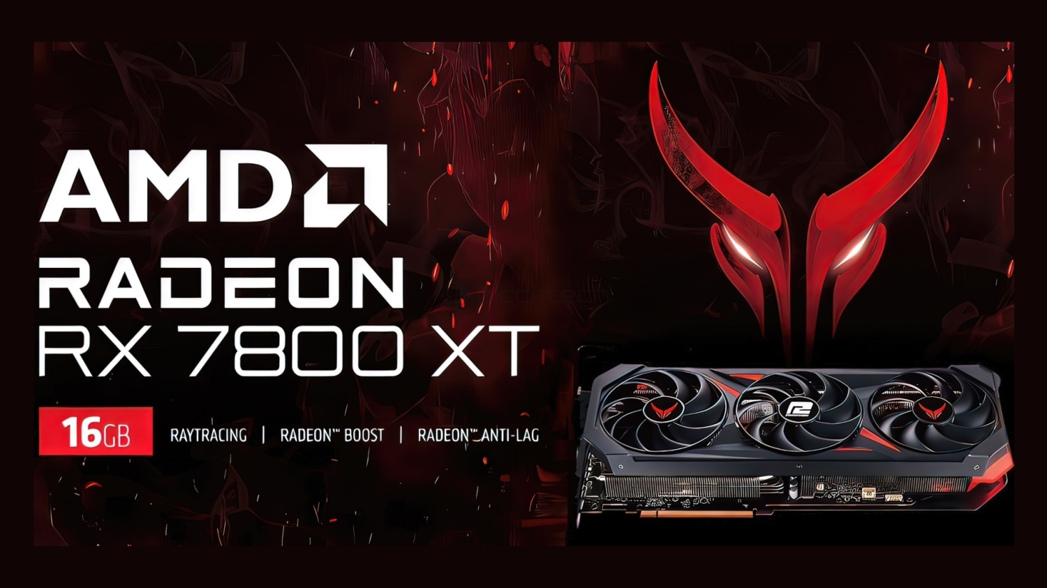 SAPPHIRE PULSE Radeon RX 7800 XT Video Card