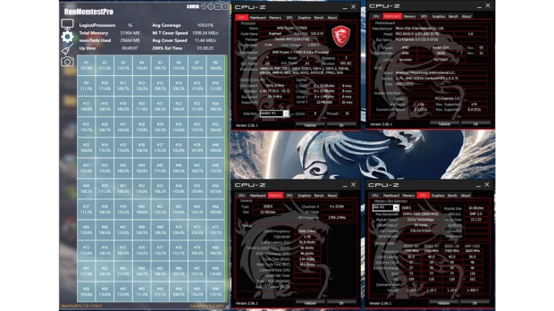 MSI's PRO B650-P WIFI Motherboard running DDR5-7200 MHz, image credit: MSI. MSI's PRO B650-P WIFI Motherboard running DDR5-7200 MHz, image credit: MSI.