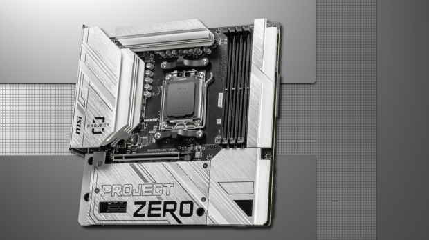 MSI unveils B650M PROJECT ZERO motherboard with connectors hidden