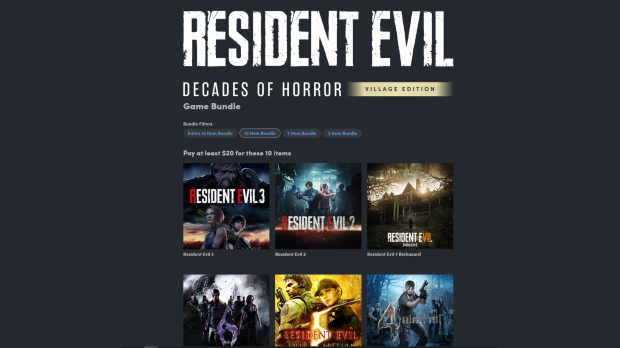 Humble RESIDENT EVIL Decades of Horror Bundle ( All RE Games