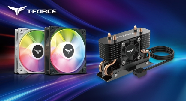 TEAMGROUP's new T-FORCE DARK AirFlow cooler is designed to keep PCIe ...