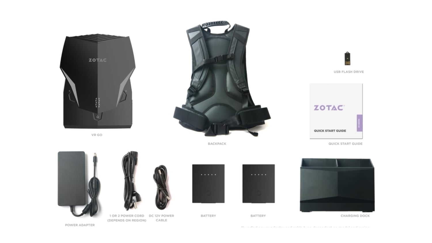 ZOTAC VR GO 4 wearable backpack PCs feature Intel CPUs and pro