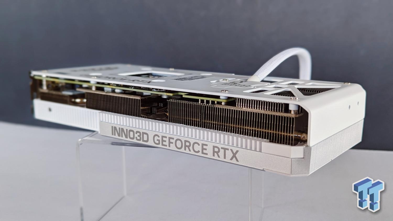 INNO3D's GeForce RTX 4070 in White with Stealth Cable