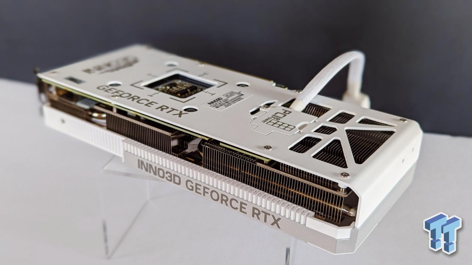 INNO3D's GeForce RTX 4070 in White with Stealth Cable Management ...