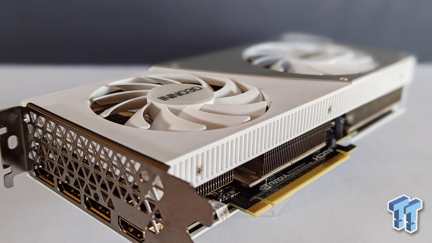 INNO3D's GeForce RTX 4070 in White with Stealth Cable Management