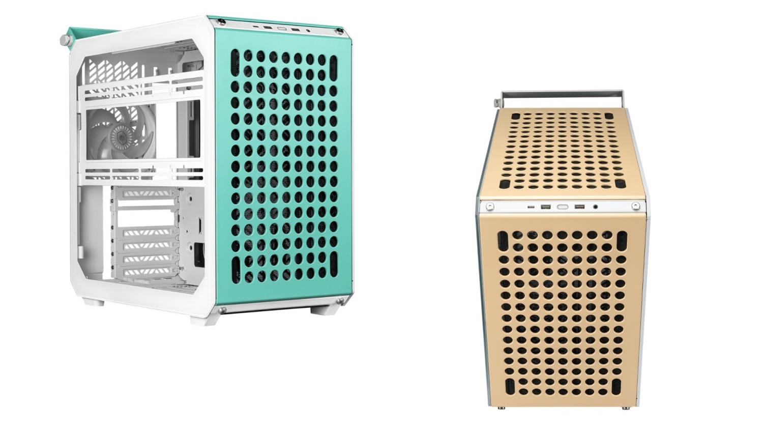 Cooler Master's modular Qube 500 Flatpack PC case can go from a testbench  to an enclosed case