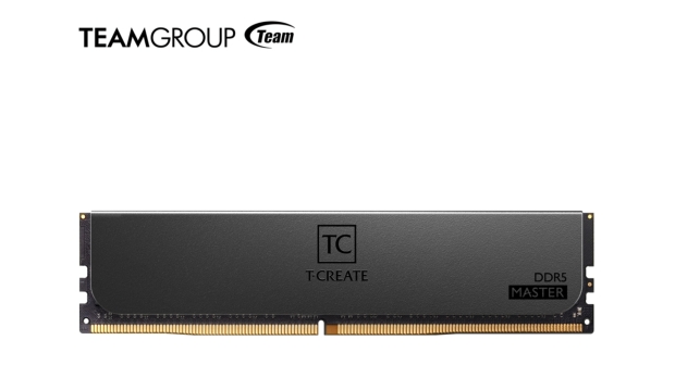 The new T-CREATE MASTER DDR5 OC R-DIMM series for creators, image credit: TEAMGROUP.