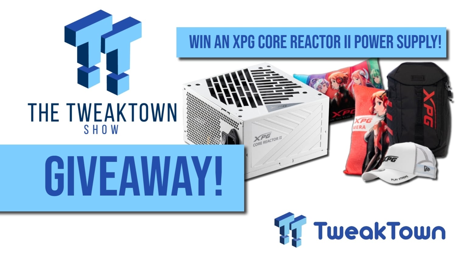 TT Show Episode 5 - Our big XPG giveaway with Core Reactor II PSU and merch to win! - Vimarsana News
