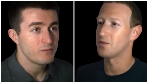 Zuckerberg and Lex Fridman just had the first photo realistic intervie