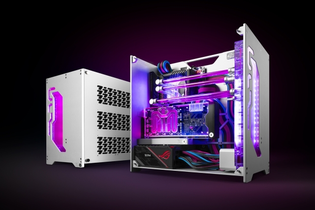 EK-Quantum Torsion A60 PC case is designed for liquid cooling and made entirely out of aluminum
