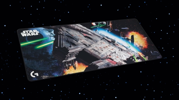 I'm currently drooling over this limited edition Return of the Jedi XL Gaming Mouse Pad, image credit: Logitech.