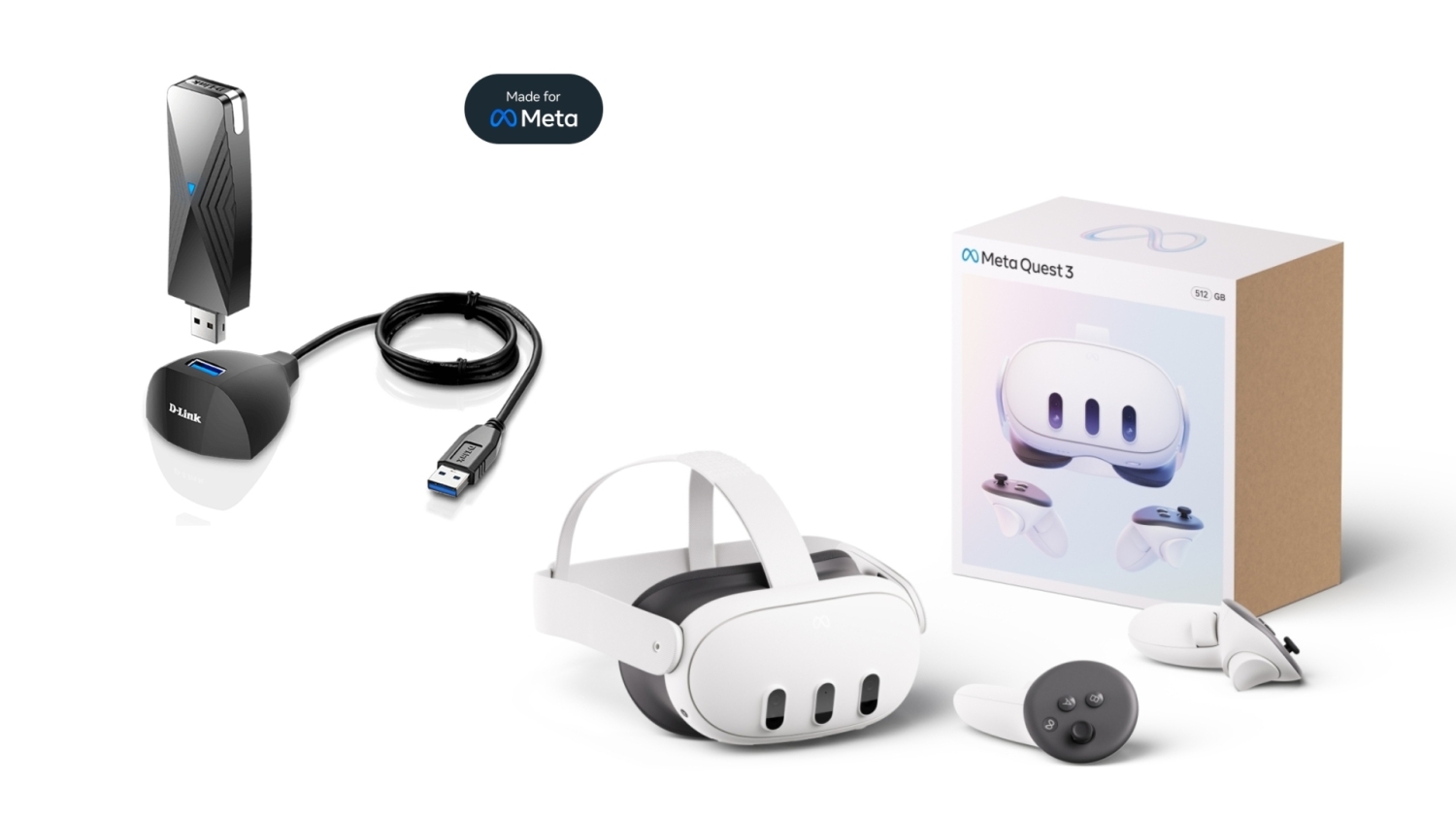 TweakTown Enlarged Image - Meta Quest 3 and D-Link VR Air Bridge deliver wireless PC VR gaming.
