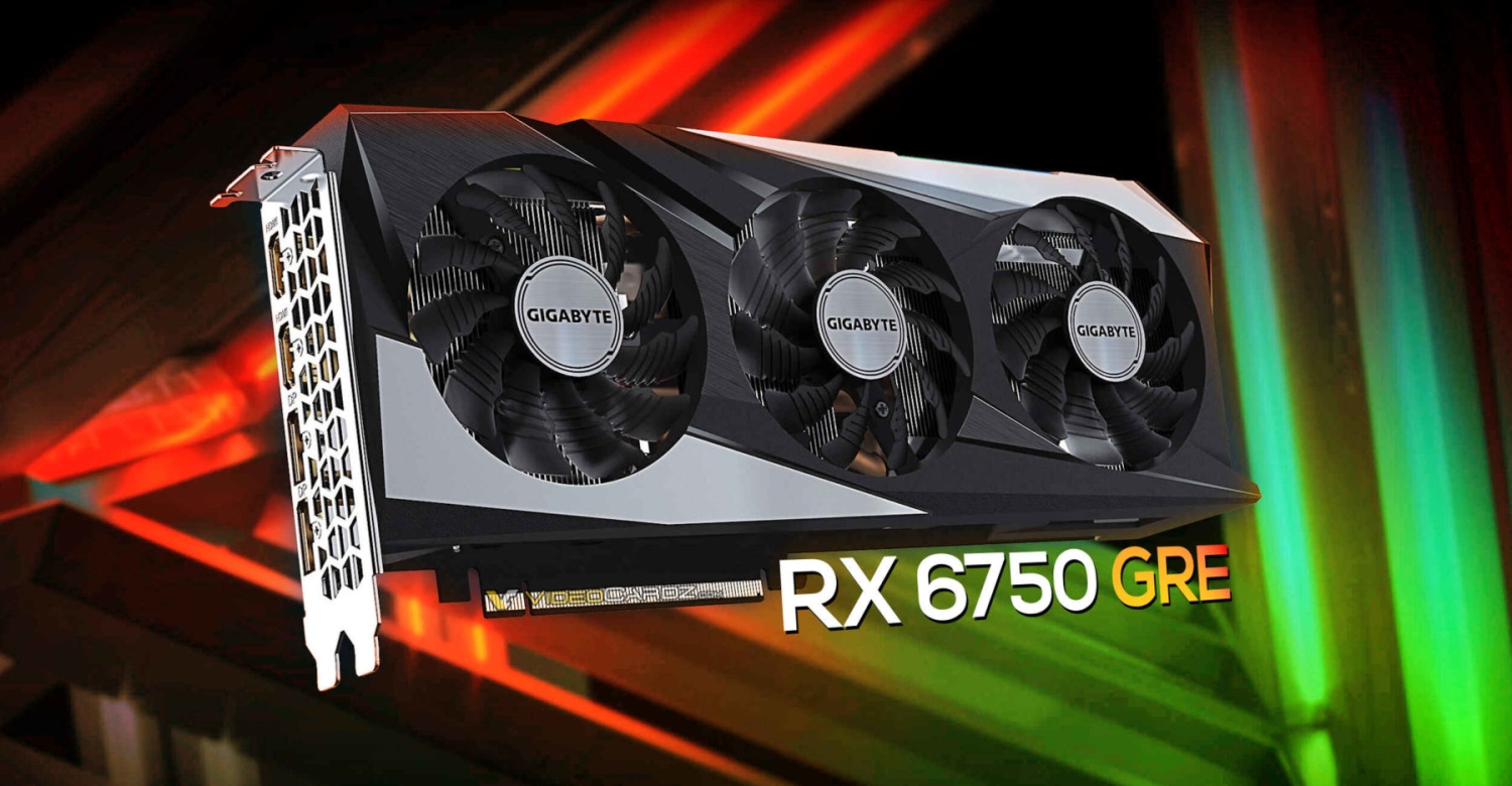 GIGABYTE teases Radeon RX 6750 GRE with 12GB for October 18