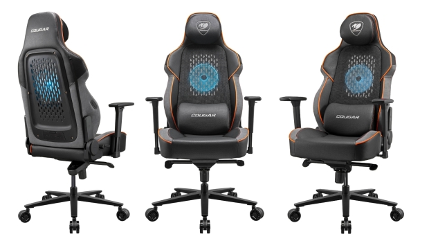 COUGAR Gaming Chair (Black and Orange)