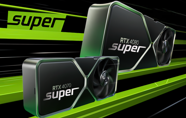 NVIDIA GeForce RTX 4080 SUPER, RTX 4070 Ti SUPER, RTX 4070 SUPER teased