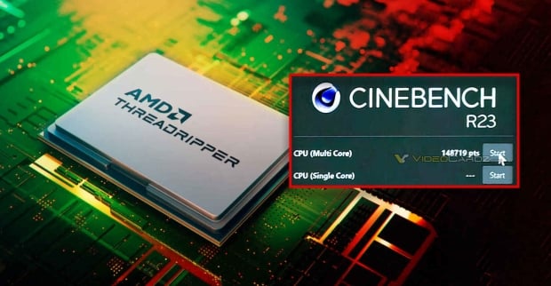 AMD Ryzen Threadripper PRO 7995WX: world-record 148K Cinebench R23 with OC