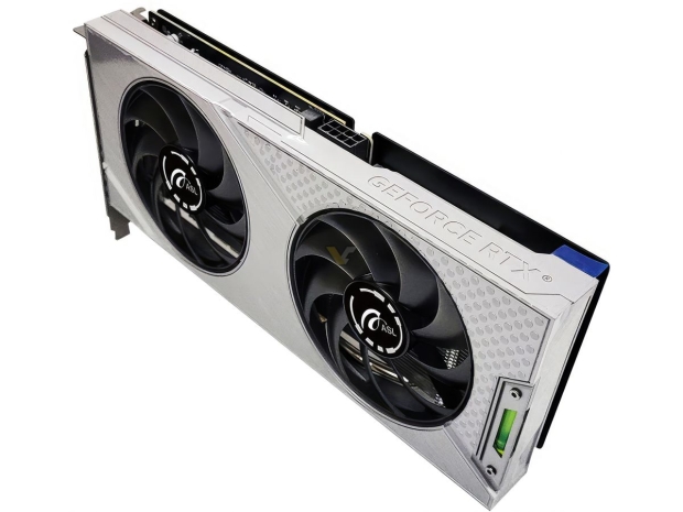 ASL's new GeForce RTX 4060 has a built-in spirit level, because why not