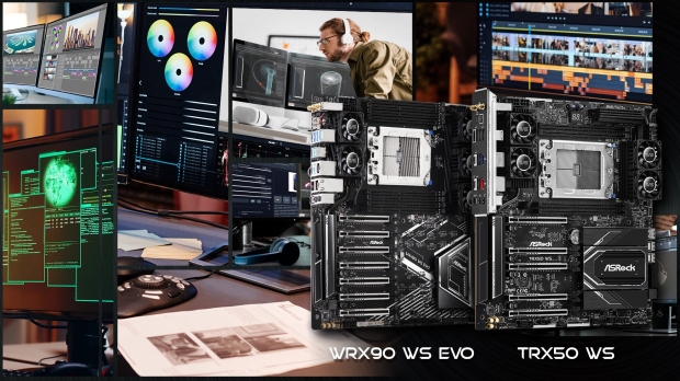 ASRock's new WRX90 + TRX50 motherboards: maxes out with 5 fans, 7 x PCIe x16 slots 105 ASRock's new WRX90 + TRX50 motherboards: maxes out with 5 fans, 7 x PCIe x16 slots 105
