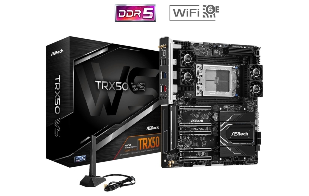 ASRock's new WRX90 + TRX50 motherboards: maxes out with 5 fans, 7 x PCIe x16 slots 106 ASRock's new WRX90 + TRX50 motherboards: maxes out with 5 fans, 7 x PCIe x16 slots 106