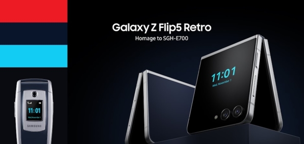 The Samsung Galaxy Z Flip 5 Retro takes you back to 2003 and we're here for it