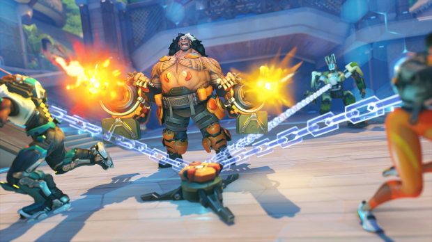Open Gallery Overwatch 2's new hero Mauga is a chaingun-wielding new tank 205