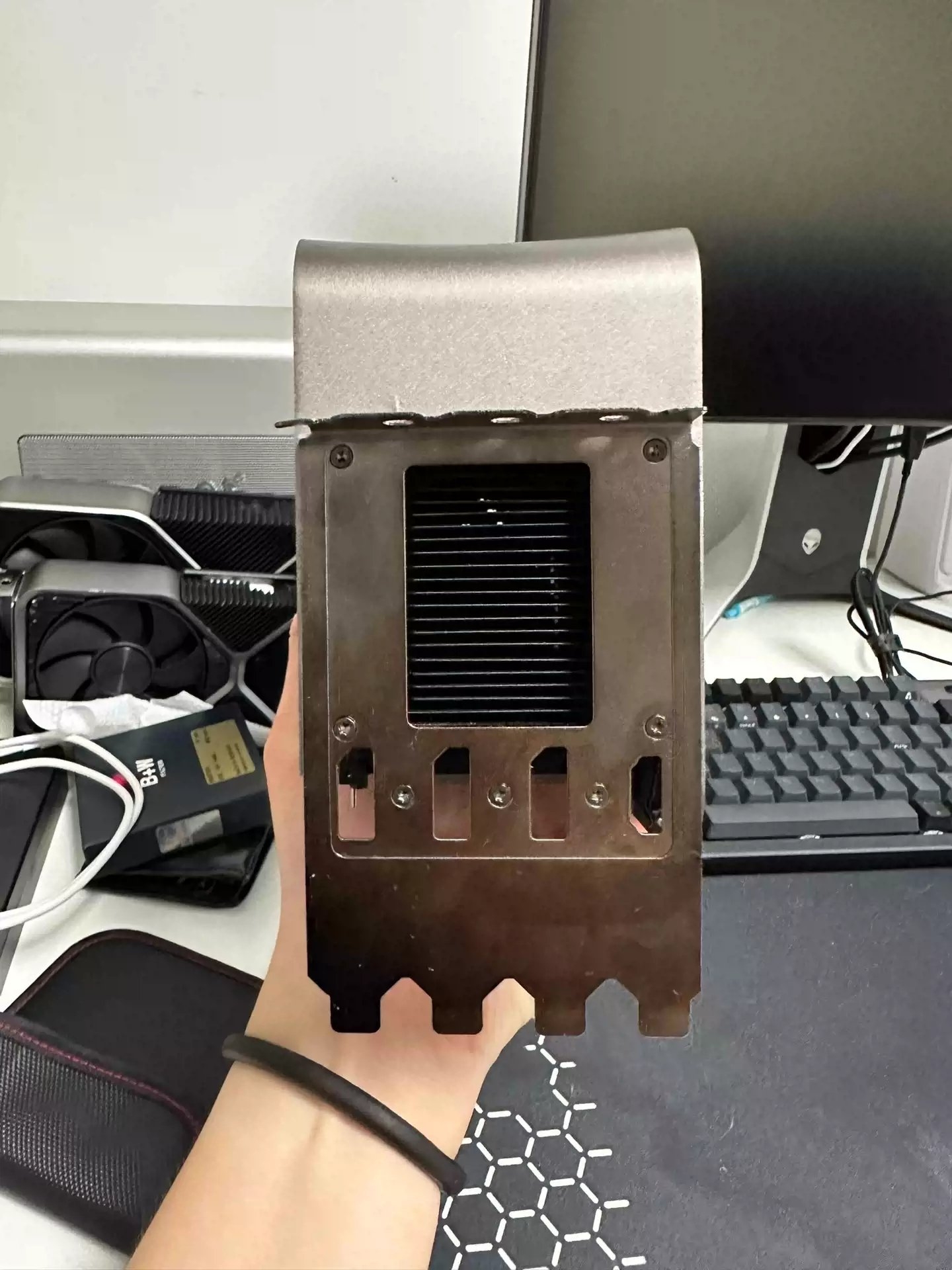 NVIDIA GeForce RTX 4090 Ti quad-slot prototype GPU hits eBay