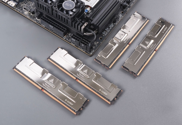 V-Color's new DDR5-7200 R-DIMM RAM for AMD's new TRX50 platform are overclocked, ready