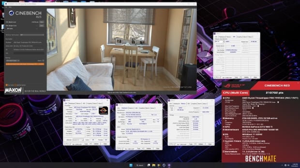 AMD Threadripper PRO 7995WX CPU breaks Cinebench world records