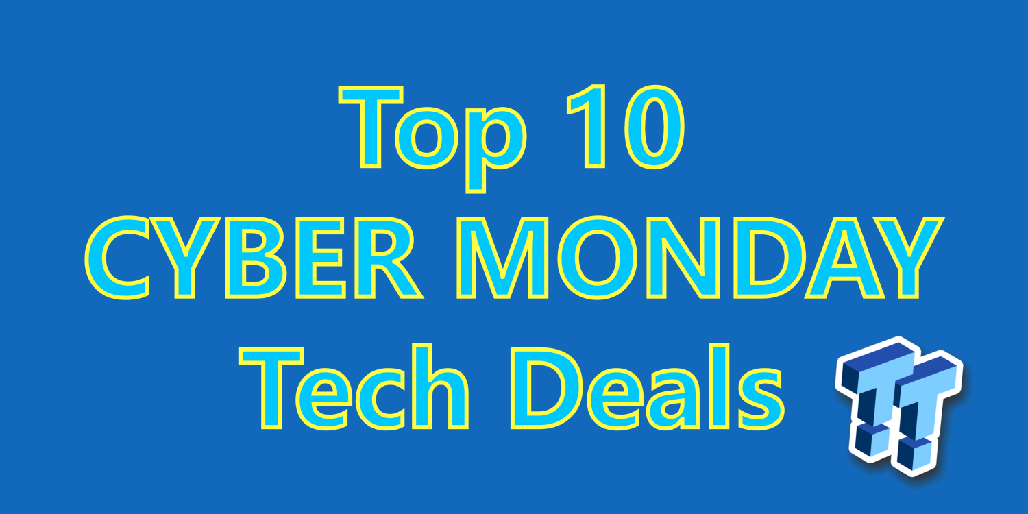 Here's the Top 10 Cyber Monday tech deals at Amazon, with many products