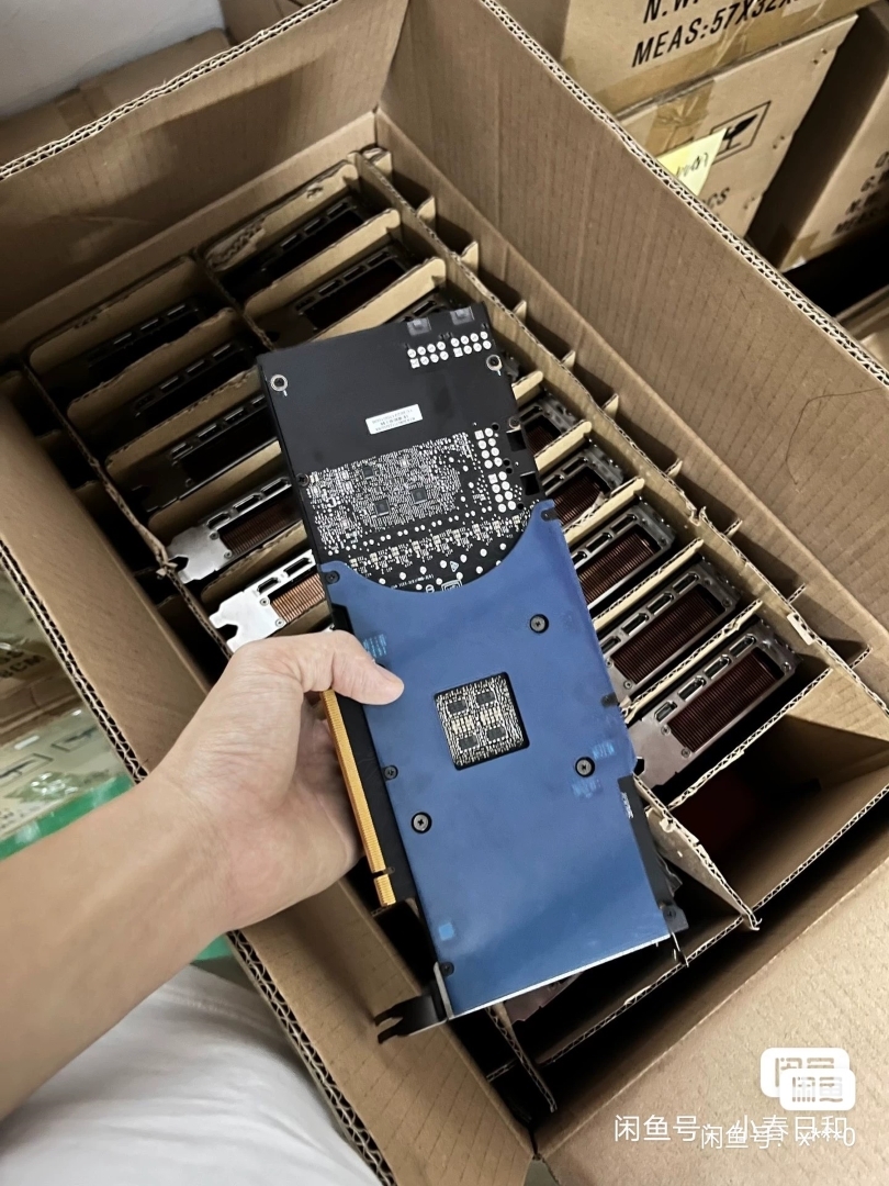 Ex-crypto mining GPUs repurposed into AI cards: RTX 3080 20GB and RX 580  16GB used