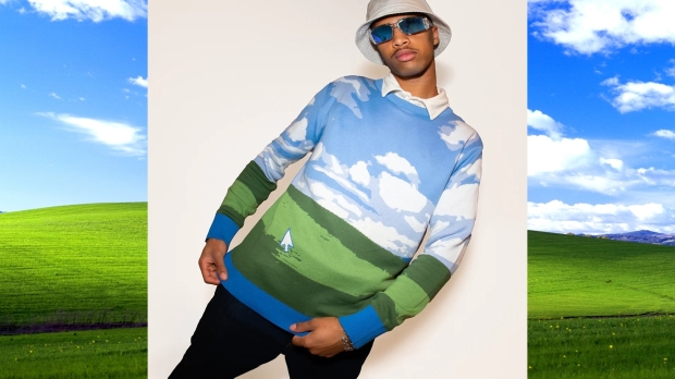 Microsoft's 2023 'Ugly' holiday sweater is the iconic Windows XP ...