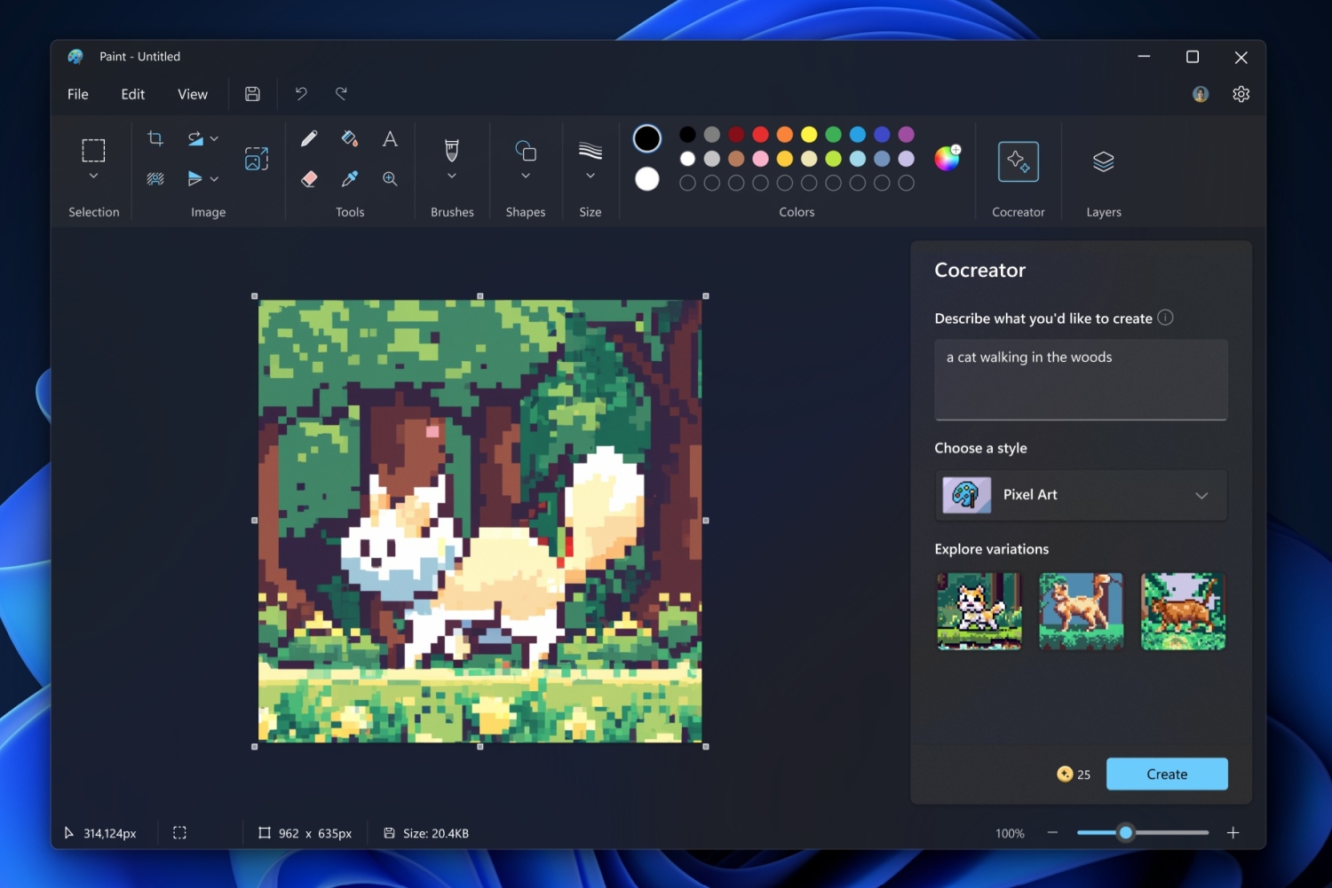 Microsoft Paint is now an AI image generator thanks to the new Cocreator feature and DALL-E