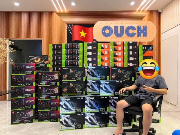 Vietnamese traders/scalpers tease 100s of GeForce RTX 4090 cards to sell to China 501