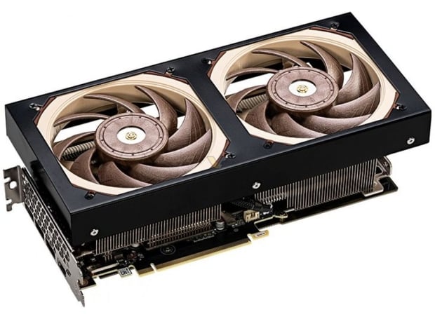 Sycom Geforce Rtx Ti Silent Master Launched Noctua Fans Chunky