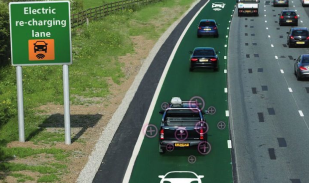 Engineers build the first wireless-charging public road in the US for electric vehicles 599559
