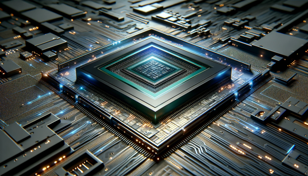 A next-gen chip design (source: ChatGPT + DALL-E)