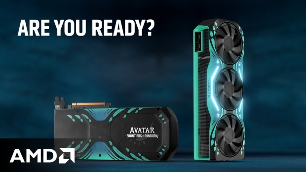 AMD Radeon RX 7900 XTX AVATAR: Frontiers of Pandora Limited Edition Graphics Card, image credit: AMD.