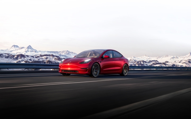 Apple Podcasts is coming to a Tesla EV near you soon
