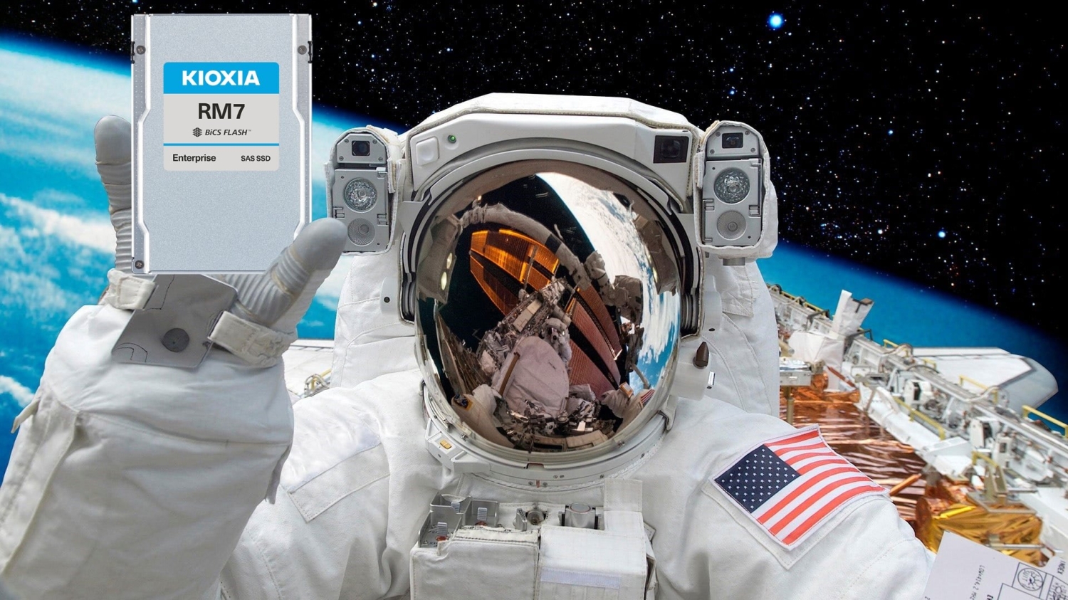 KIOXIA RM7 Series Value SAS SSDs now available in HPE Servers... and in Space! - Vimarsana News