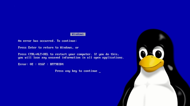 Linux gets its own Blue Screen of Death, and it seems more helpful